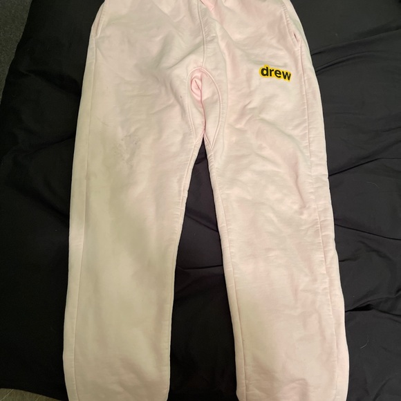 Drew house secret sweatpants pale pink